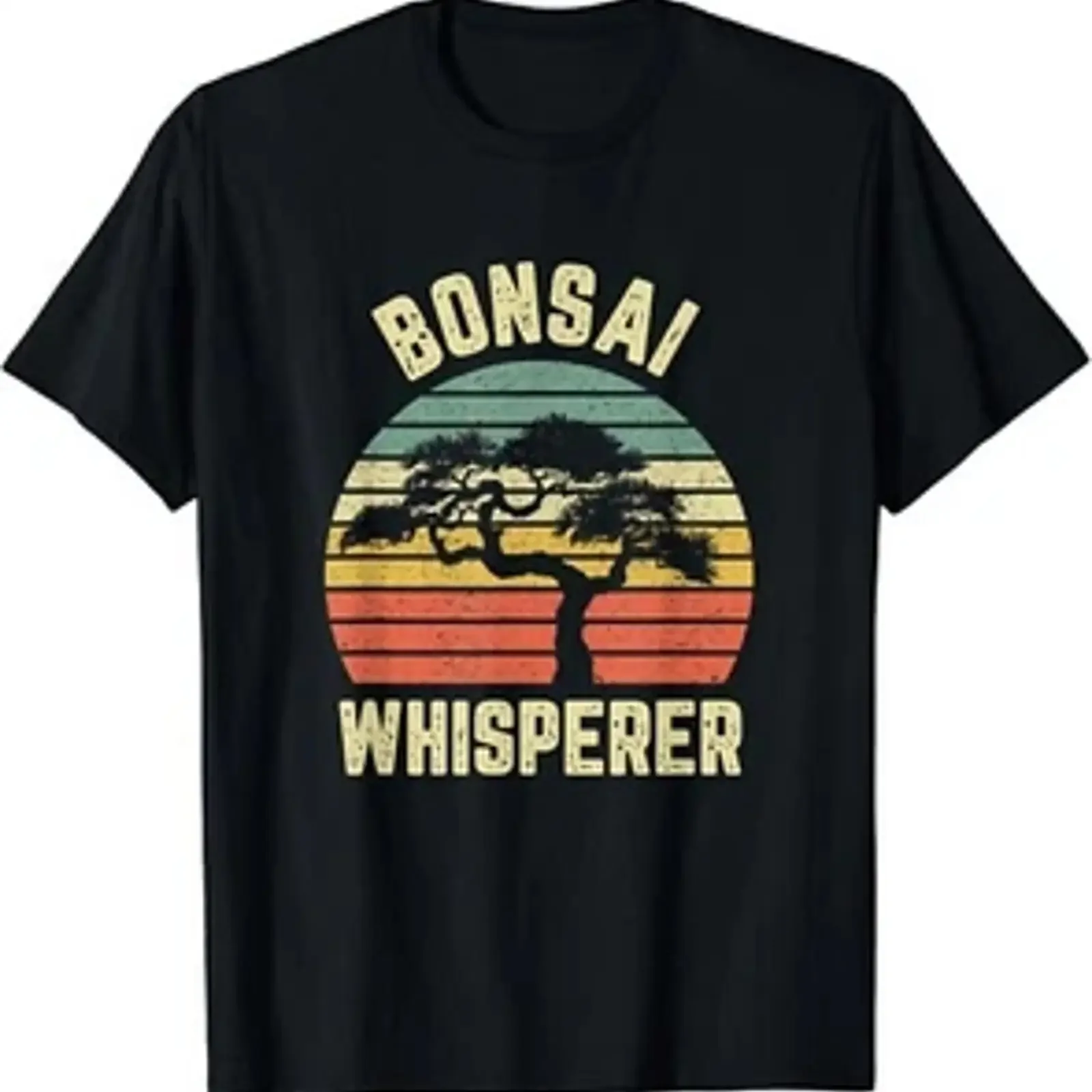 Funny Japanese Bonsai T Shirt Tree Whisperer  vintage Washed Unisex Breathable homme Comfortable designer clothes Soft graphic
