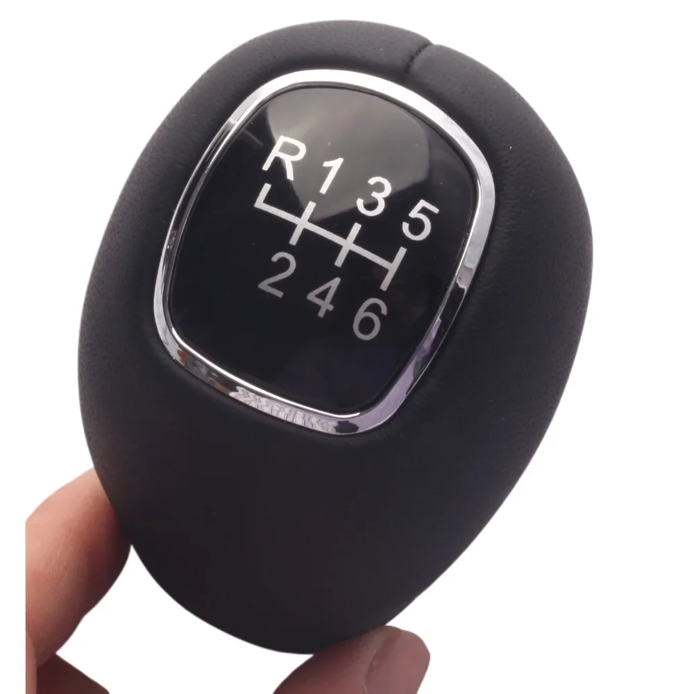 43711-3W400 Replacement Brand New Genuine Manual 6 Speed Leather Gear Shift Knob For Kia Sportage 2011 2012 2013 2014 2015