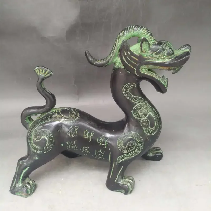 

Antique Bronze Ornaments Animal Ornaments Mythical Wild Animals