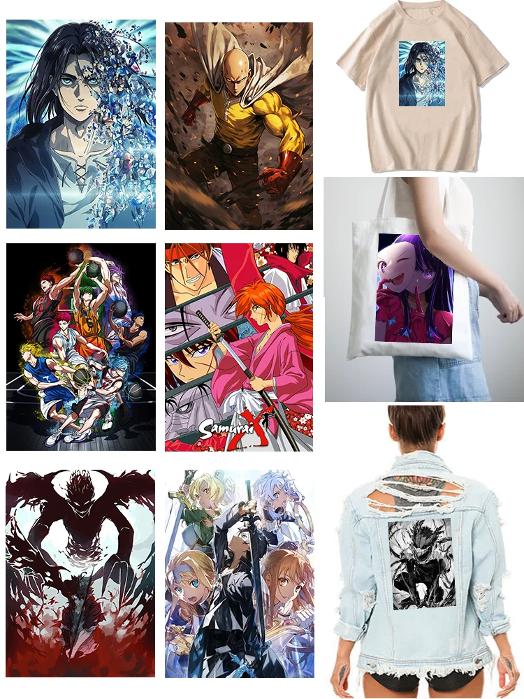 Saitama Iron-On Tra…