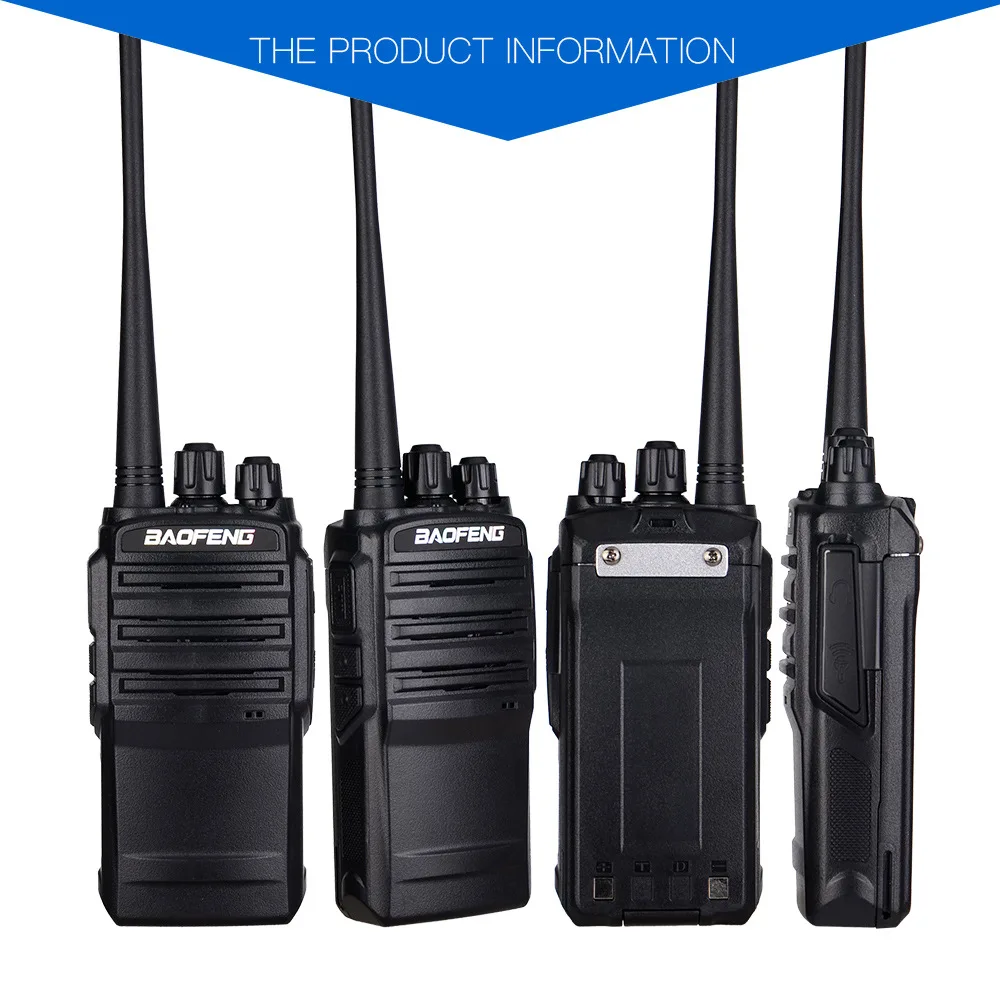 Baofeng BF-UV62 Walkie Talkie 5W 1800Mah High Power Draadloze Draagbare Handheld Walkie Talkie Communicatie Tweeweg Radio 'S