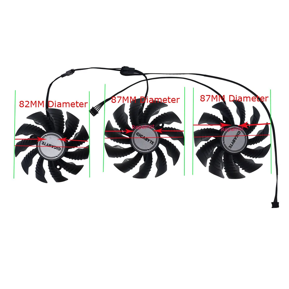 T129215SU,T128015SU,Video Cards Cooling Fan,For GIGABYTE RTX 3090 EAGLE,For GIGABYTE 3080 EAGLE,For GIGABYTE 3080Ti EAGLE OC