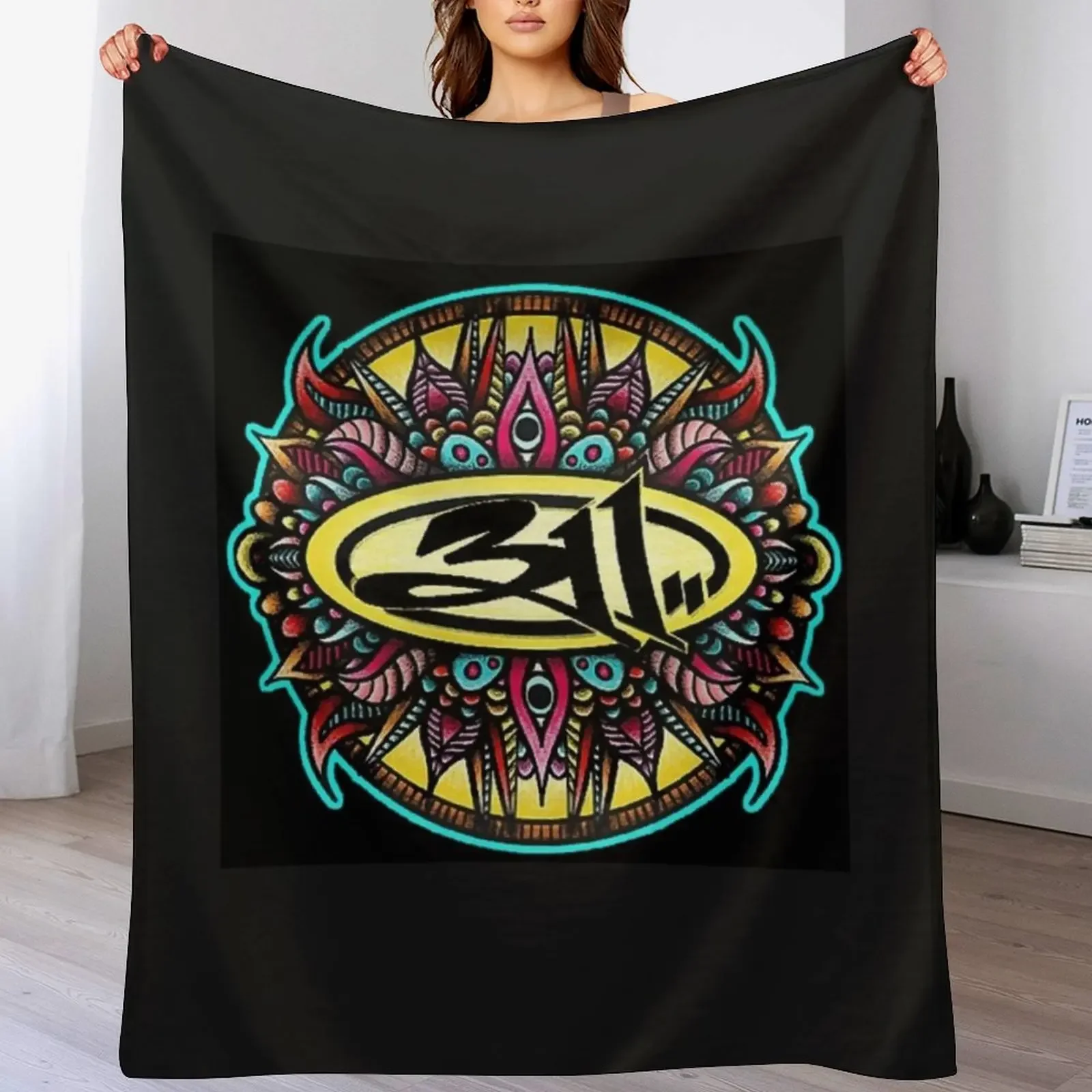 

311 band Throw Blanket Ultra Soft Flannel Fleece Blanket for All Seasons