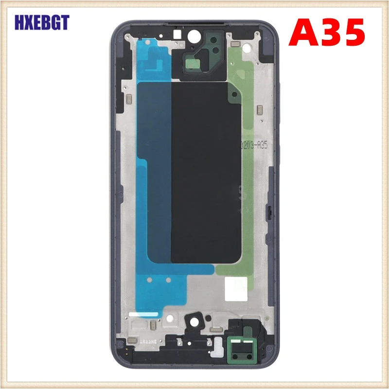 For Samsung Galaxy A35 5G sm-A356 LCD Front Frame Bezel Middle Faceplate Housing Chassis Smartphone Repair Parts