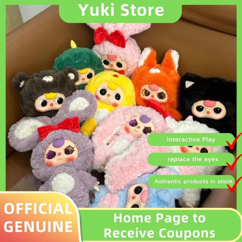 

In Stock Genuine Baby Three 400% Blind Boxes V1 Doll Action Figure Series Kawaii Stuffed Mysterious Box Collection Ornament Toy