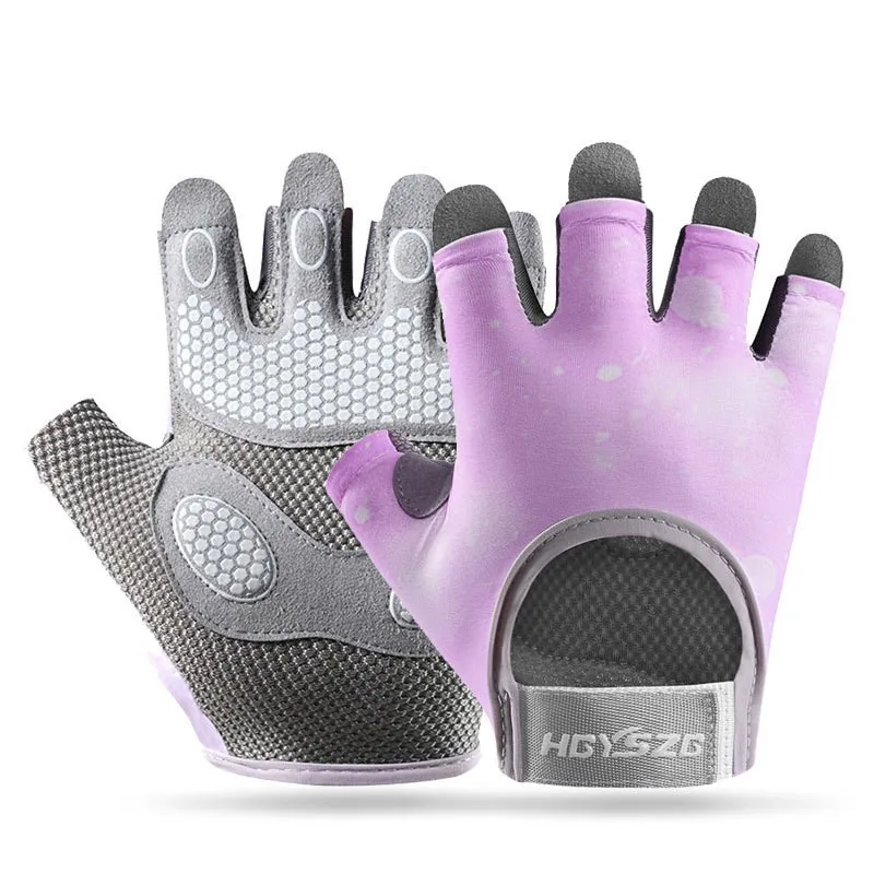 Guantes de fitness para hombre y mujer, guantes de entrenamiento para gimnasio, ciclismo, levantamiento de pesas, antideslizantes, anticálculos, transpirables, para entrenamiento con barra
