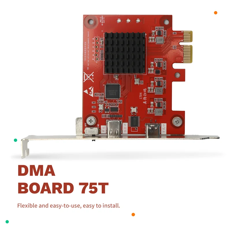 Ingenious-Upgraded FPGA DMA Board Cap 75T Cap DMA 75T For Kmbox Video Blender Direct Memory Access
