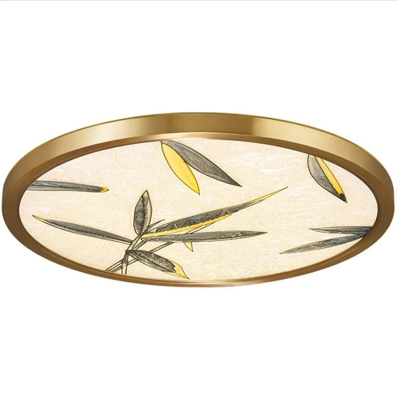 

Ultra-thin LED Ceiling Lights For Living Room New Enamel Restaurant Study Ceiling Lamp Creative Chinese Style Bedroom Decor