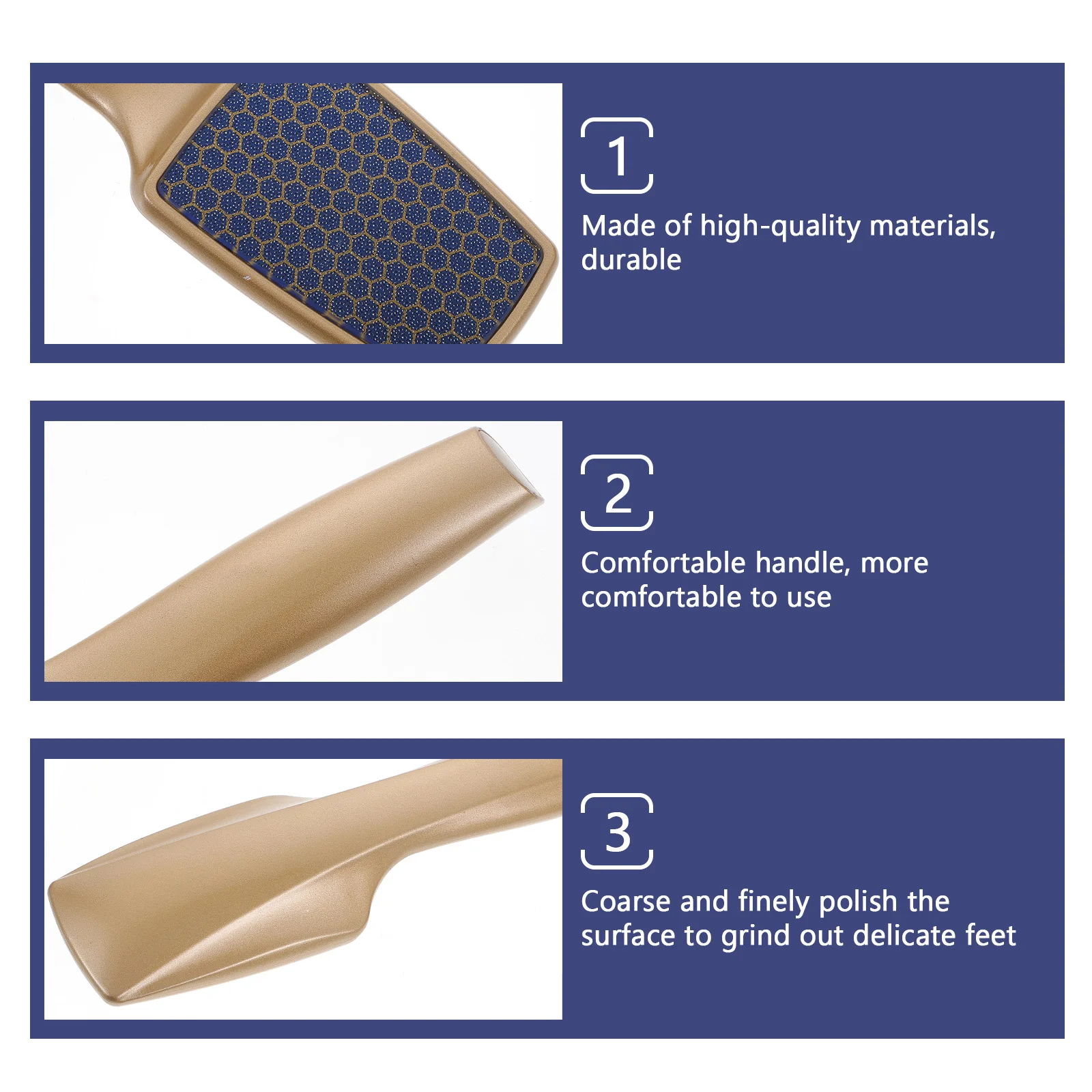 

Foot Sole Skin File Pedicure Tool For Callus Dead Skin Removal Reusable Durable Foot Care Exfoliator Home Salon Accessory