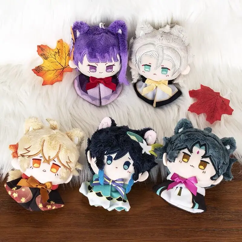 

Genshin Impact Plush Toy Anime Cosplay Venti Tartaglia Zhongli Kazuha Xiao Albedo Gorou Shogun Dolls Kawaii Pendants Keychains