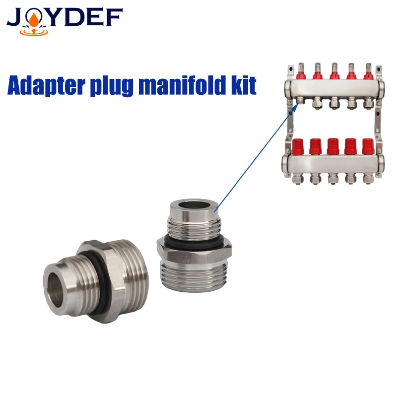 

1/2~3/4 stainless steel underfloor heating manifold kit accessories