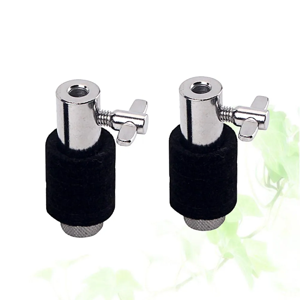 

2Pcs -Hat Clutch Metal Lightweight Replacement Hat Cymbal Stand Jazz Drum Parts Percussion Accessories Black Wc01