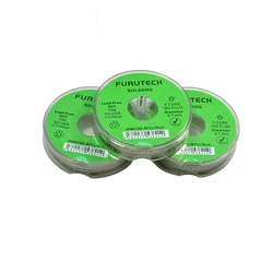 일본 Furutech 정통 S-070 발열 오디오 헤드셋 와이어, DIY 솔더 와이어, 실버 솔더 포함, 4% 실버