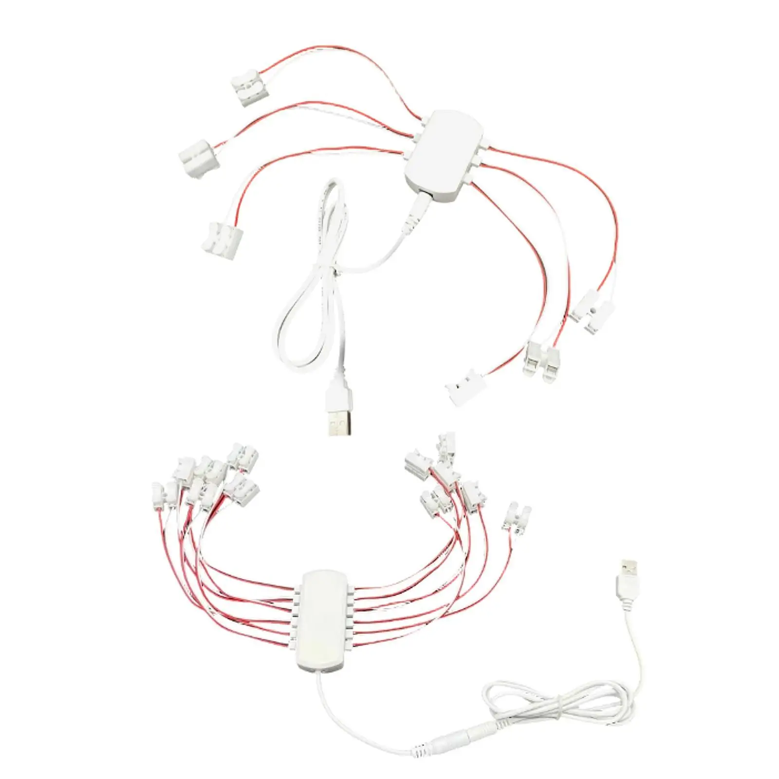 5V USB Power Supply Distributor Lighting Wiring for HO Scale Street Light Model Trains Dollhouse Accessories DIY Decoration view 3
