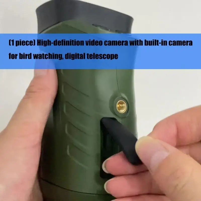 رؤية ليلية بالأشعة تحت الحمراء مسجلات فيديو أحادية العين تلسكوب للسفر لتصوير الحياة البرية ومشاهدة الطيور في الهواء الطلق 24BD