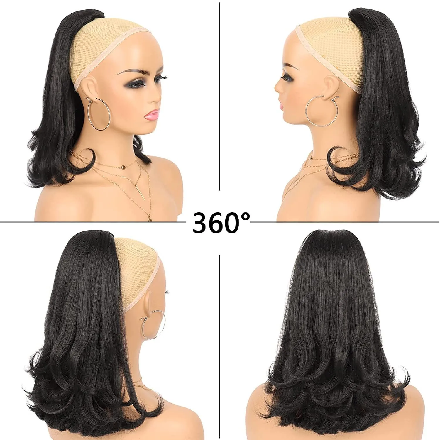 Thumbnail 3 - #60 Latest Synthetic Drawstring Ponytails Offers