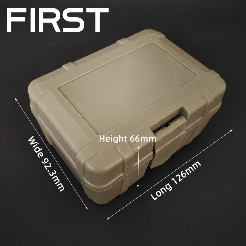 Outdoor Tactical  RMR Red Dot Storage Box Waterproof Anti-fall ABS Sight Safety Box Equipment Storage Box