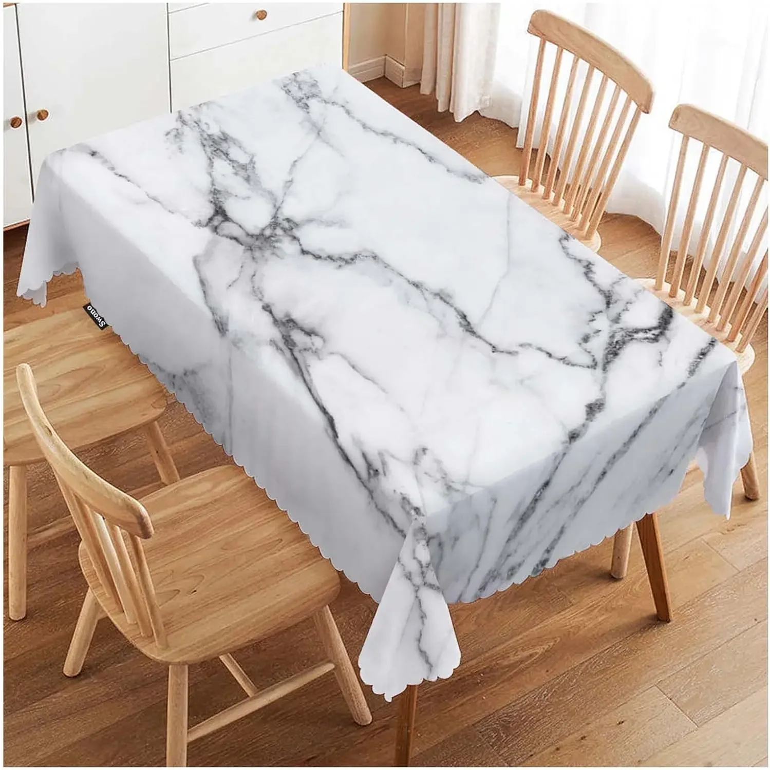 Compass Rectangular Tablecloths Old World Map Nautical Compass Washable Tablecover Kitchen Holiday Party Dining Room Table Decor