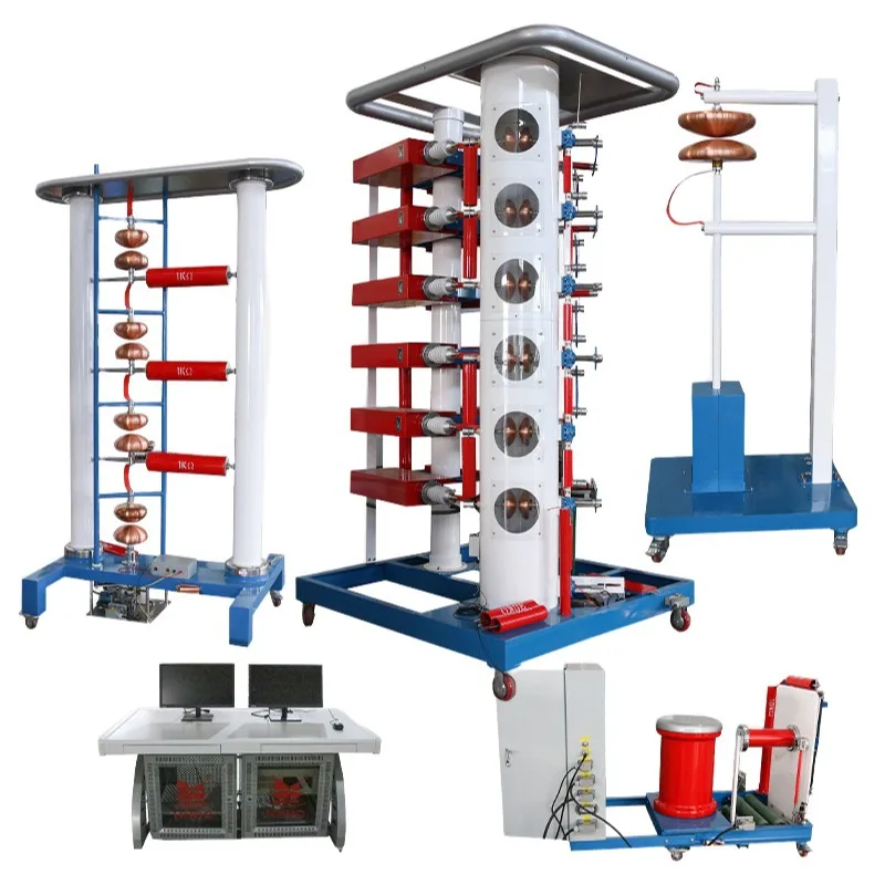 Генератор импульсного напряжения молниезания 600 кВ/30 кЖ, генератор импульсного напряжения