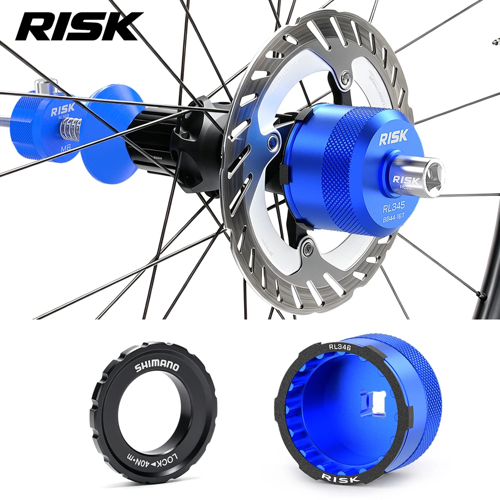 Image of Risk Fahrrad-Außenlager-Schlossabdeckung RDI-Werkzeug für Kurbelkettenblatt-Reparatur BB52 RS500 GXP Tretlager-Ausbau Fahrrad-Reparaturwerkzeuge