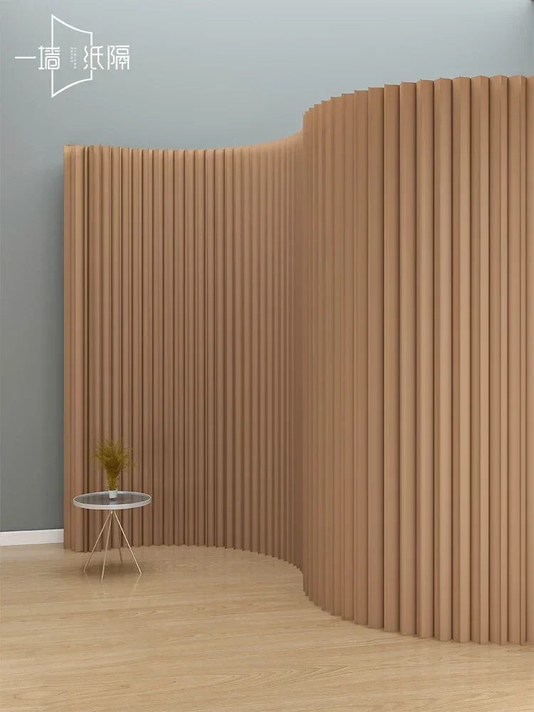 Screen Partition Office Partition Paper Wall Living Room Room Blocking Fence No Punching Foldable Bathroom False Wall