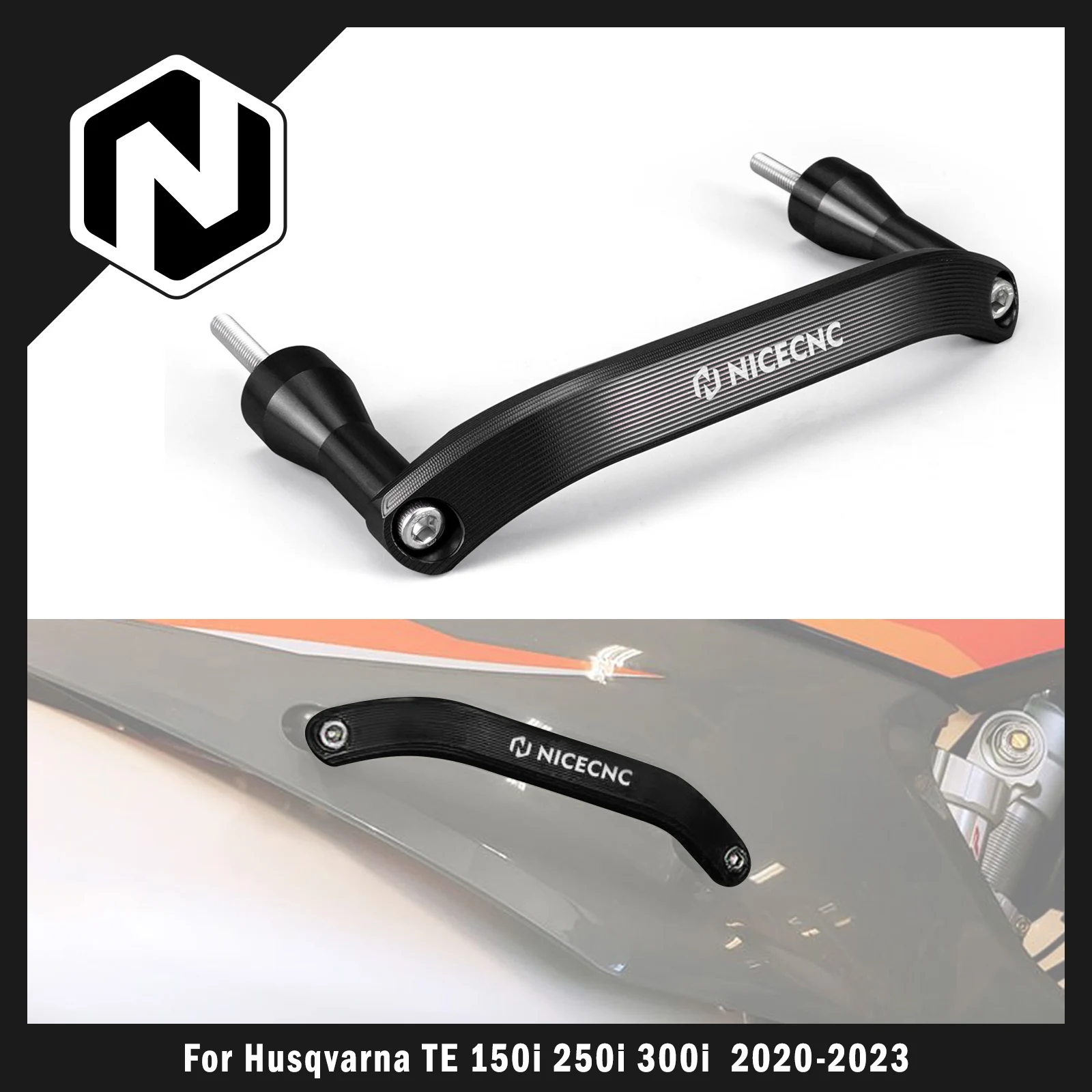 

For Husqvarna TE 300i TE250i FE 350 FE 501 2020-2023 For GasGas EC 300 250 ECF 350 MC250F 2021-2023 Rear Passenger Grab Handle