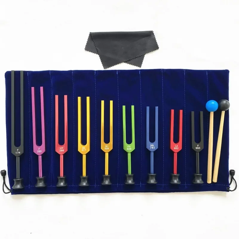 Medical Tunning Fork Set Sound Healing Tunning Fork Set Fingerboard Diapasons Cameroon Movement Yoga Percussion Instruments