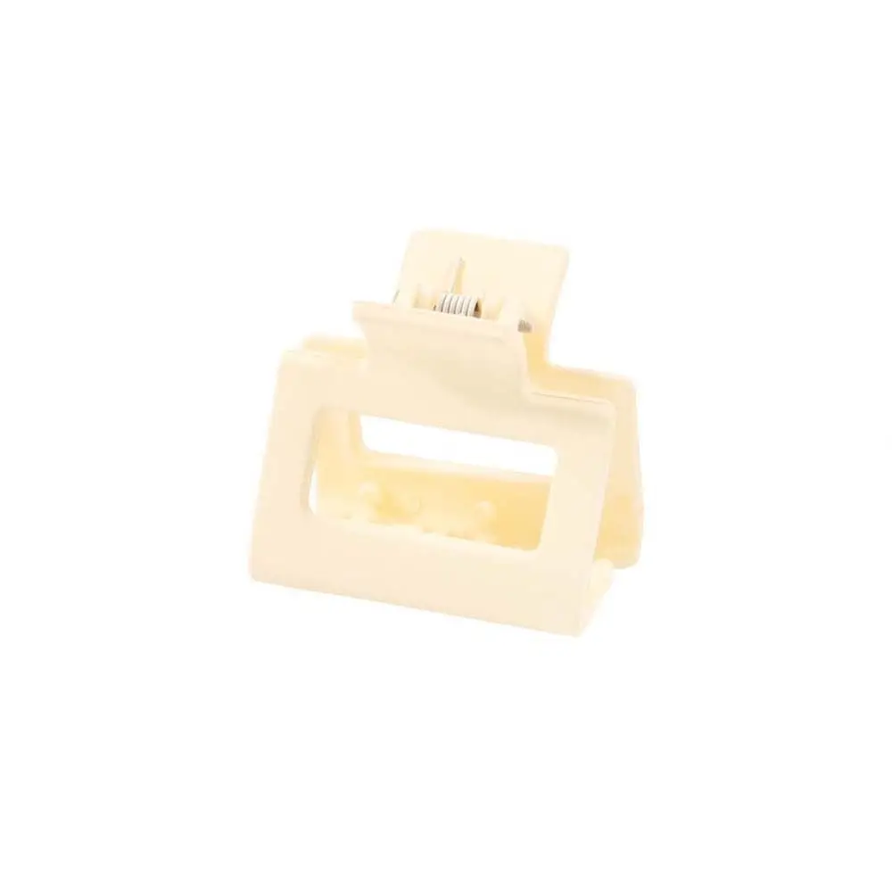 

Korean Style Mini Square Hair Claw Ponytail Holder Medium Claw Clips Small Shark Clip No Slip Hair Accessories