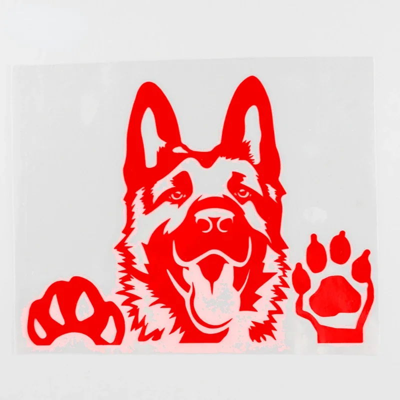 16cm Art Decal German Shepherd Dog Sticker Accessories Stickers on Motorcycle Decoration Personality, Car Products PVC Cute,