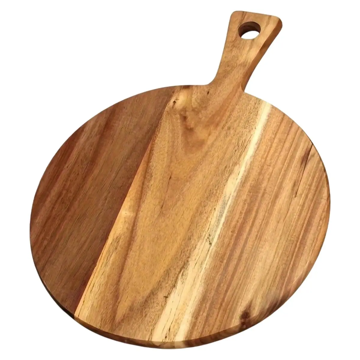 PROFESSIONAL USE Wood Cutting Board with Handle Wooden Chopping Board, Suitable for Kitchen Meat Bread Serving Board Cooked Food