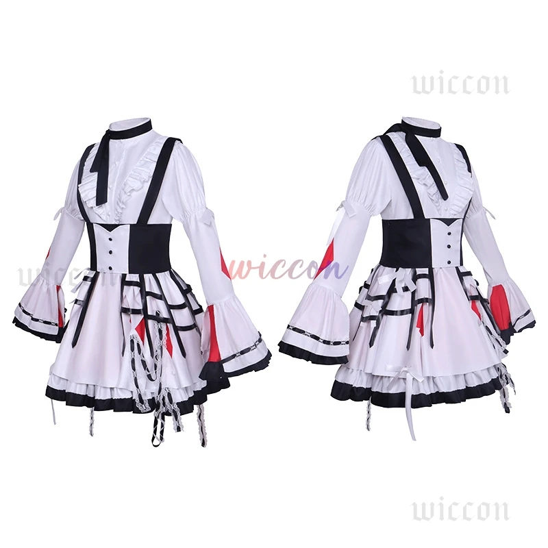 Proyecto Sekai Mzk5 Akiyama Mizuki disfraz de Cosplay PJSK encantador vestido de fiesta de Lolita uniforme traje de Halloween traje para mujer