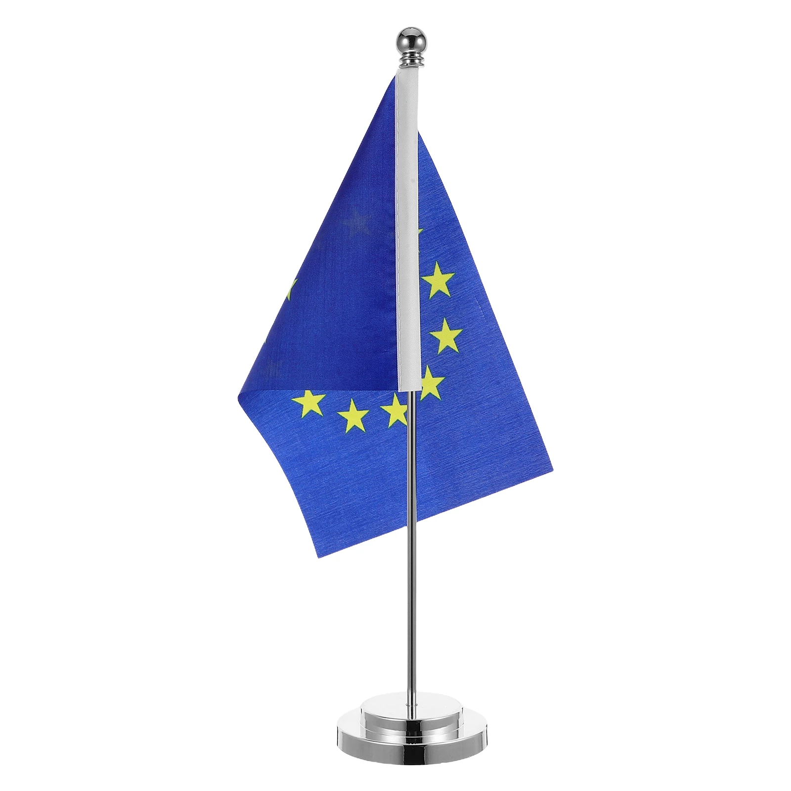 

European Union Stable Base Office Home Decor Mini Flags Stand Small Flag Table Desk Base Desk Flag Holder Top Display