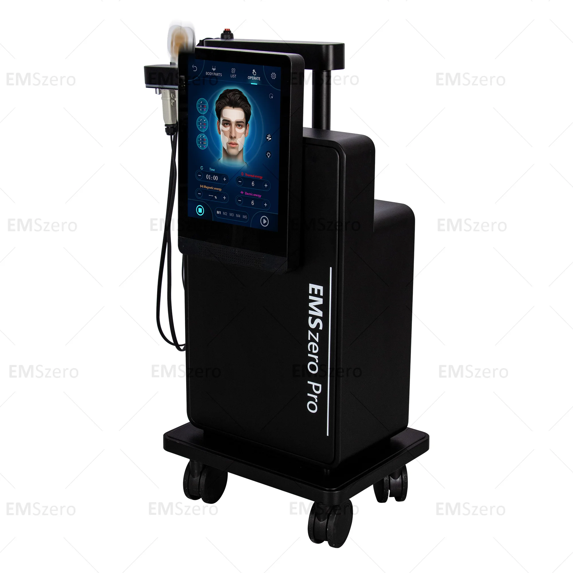 NEW EMrf Muscle Toning Face Heat Energy Output And Strong Pulsed Magnetic EMSzero Lift Wrinkle Removal Machine Painless Salon