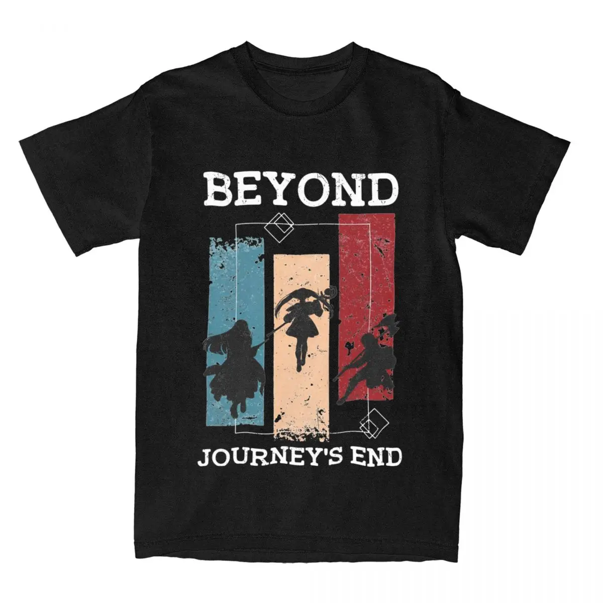 Frieren Beyond Journey's End Shirt for Men Women Sousou no Frieren Humorous Pure Cotton T Shirt Crewneck Short Sleeve Cloth