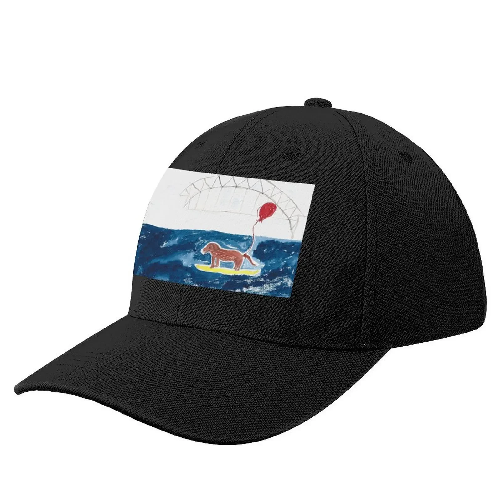 Being carefree on Sydney Harbour Baseball Cap derby hat Trucker Cap Male Women's