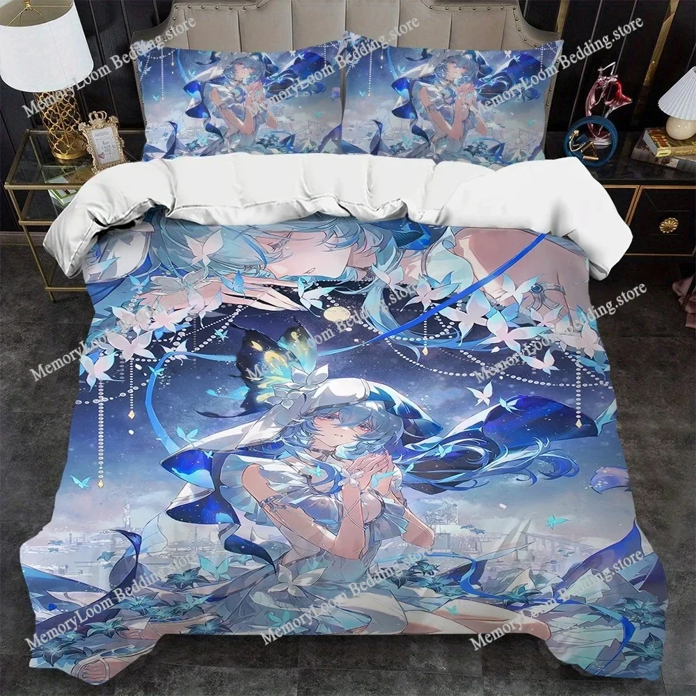 

Wuthering Waves The Shorekeeper Duvet Cover Set Bedding Soft Laundry Cotton Bed Four Seasons Student Dormitory Home Textile963