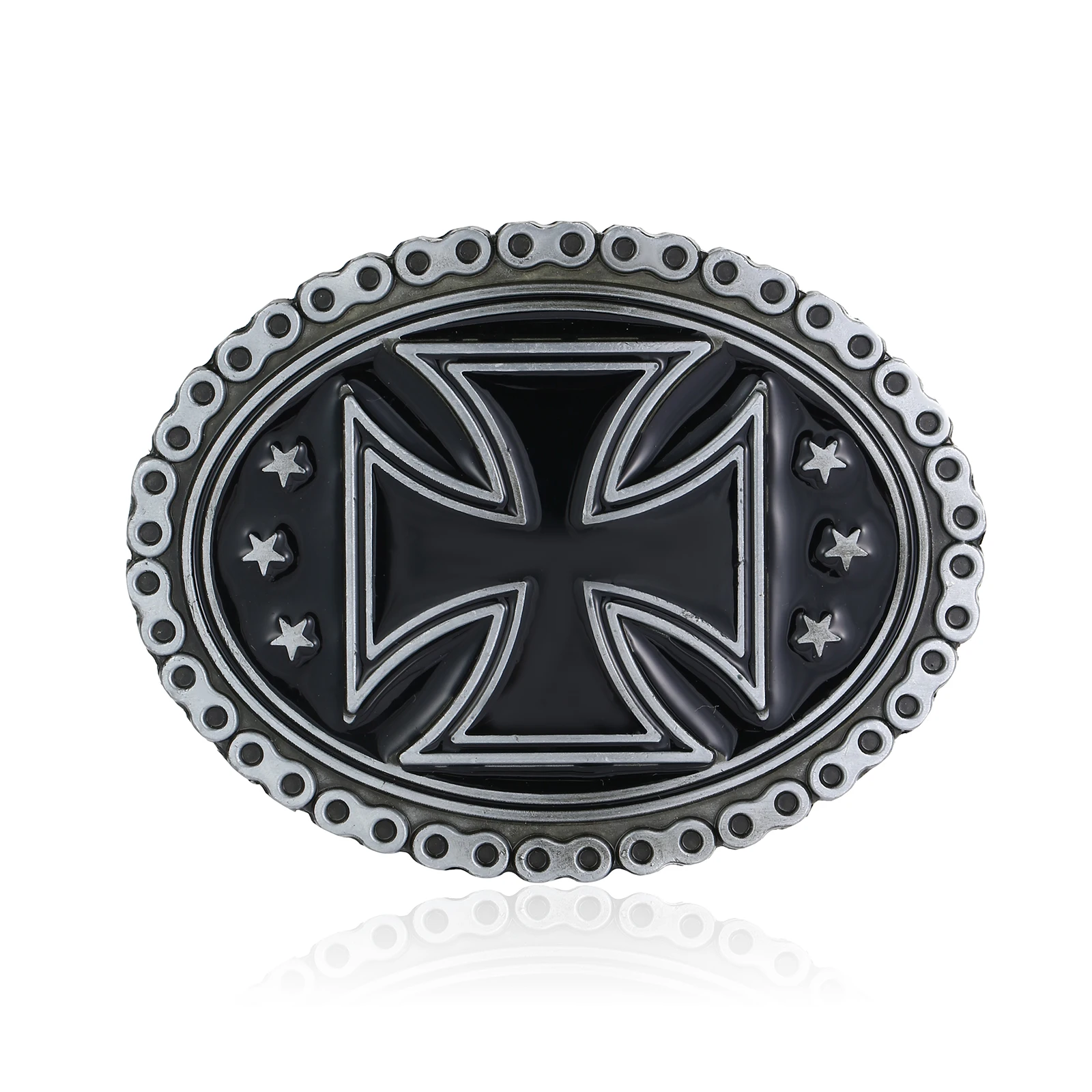 

Western Cowboy Zinc Alloy Religious Faith Cross Prayer Attitude Buckle Men's Belt Buckle