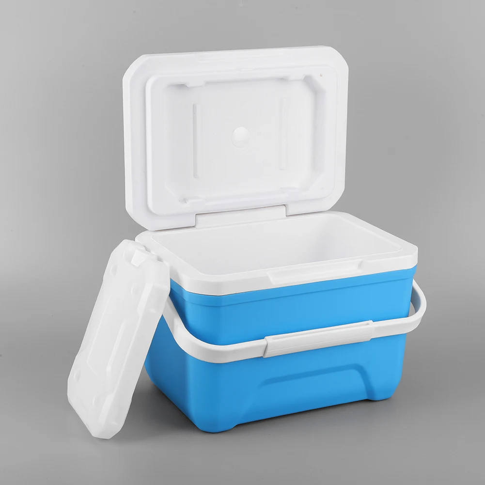 

6L Insulated Portable Cooler with Handle Camping Car Refrigerator Large Capacity Fresh-Keeping Incubator for Outdoor Tailgating