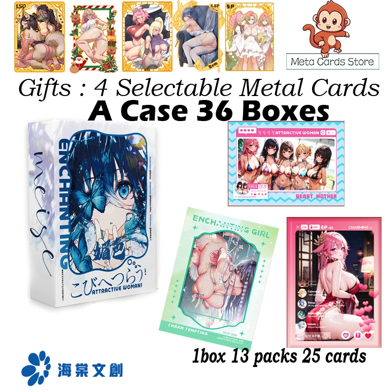 Wholesale Goddess Card MEISE 2 Waifu Box Hobby Anime Collection Card Doujin Booster Box SSP Rare Card Toys Gift