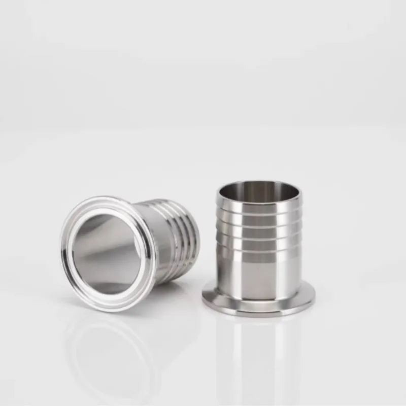

6/8/10/12/14/16/19/25/32/38MM 1.5" OD Sanitary Hose Barb Adapter Pipe Fitting Fits TRI CLAMP (OD 50.5mm)