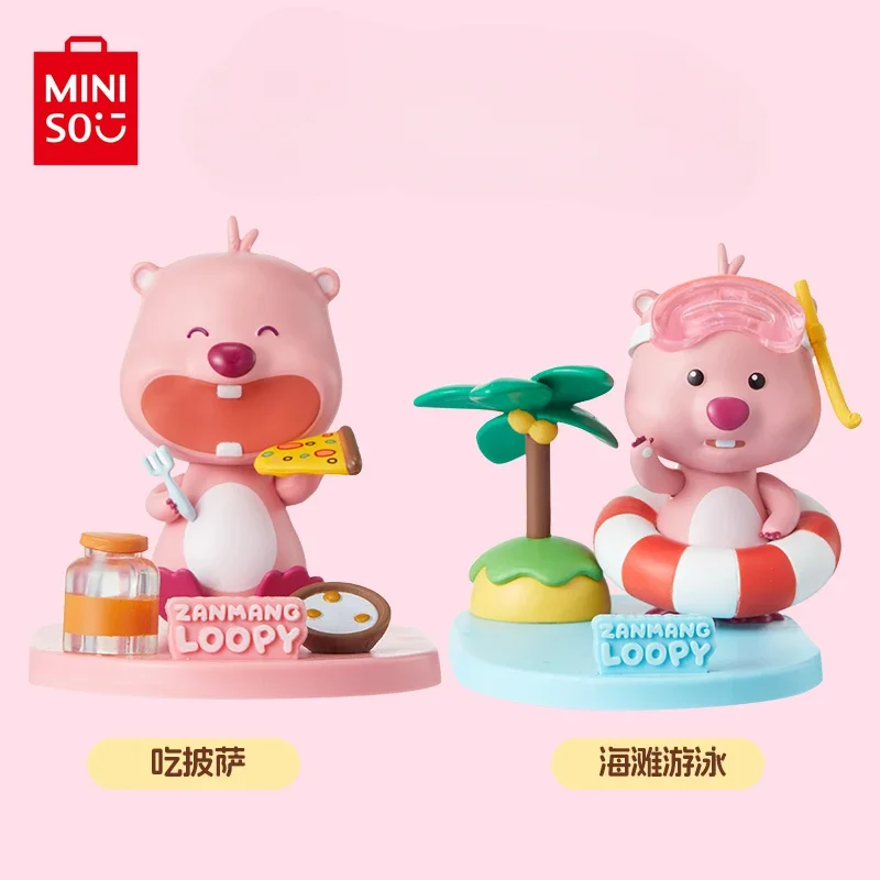 

MINISO анимационная серия LOOPY настольная модель украшения ленивый держатель-подставка детский день рождения креативный Декор Подарки Игрушка