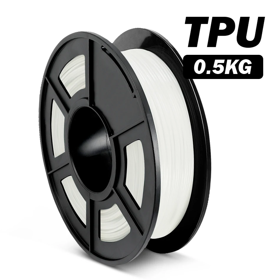 SUNLU 4Rolls PETG Filament 1KG 3D Printer 1.75MM Non-Toxic Good Toughness Biodegradable PLA PLAplus SILK No Bubble 0.5KG TPU