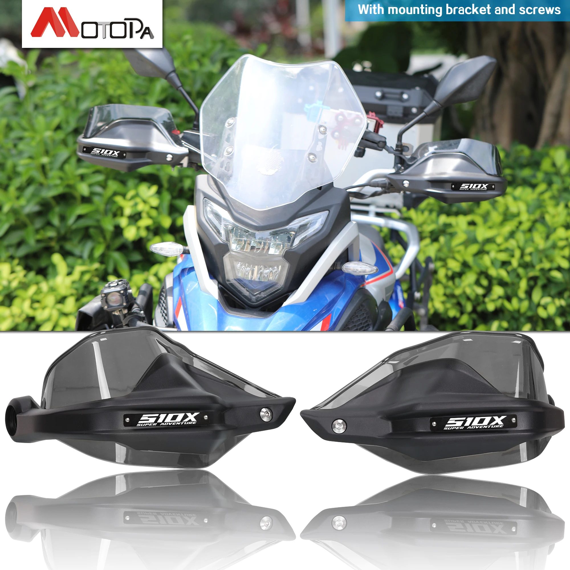 

For KOVE 510X ADV 2025 510 X Dedicated Hand Guard Motorcycle KOVE 510X Handguards Handlebar Guards Windshield