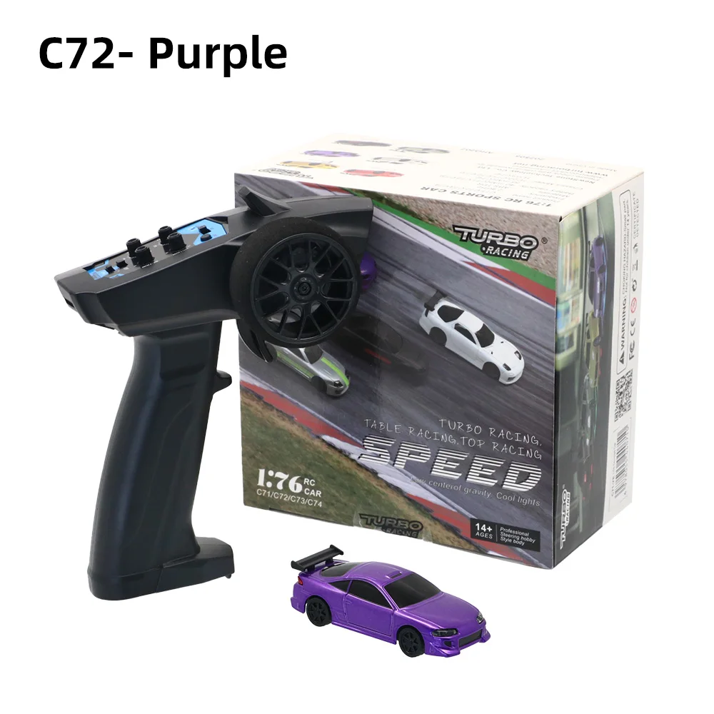 ターボレーシング 1:76 C71 C72 C73 C74 C75 C76 RTR フラット