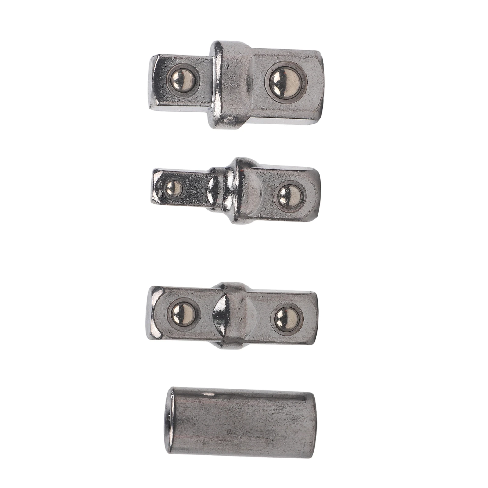 Square Drive Adapters Supporting 1/2 inch 1/4 inch and 3/8 inch Sizes with External Square Input and Internal Hexagonal Output