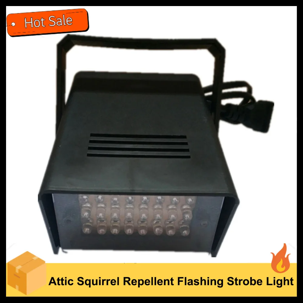 

Attic Repellent Flashing Strobe Light Speed Control Animal Friendly Strobe Light Animal Friendly Flashing Strobe Light