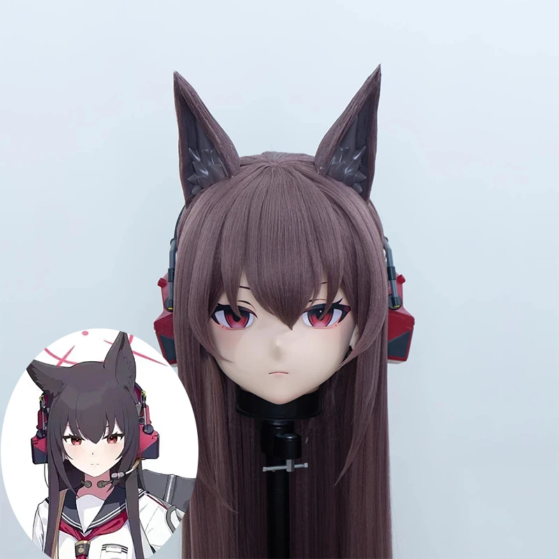 

(MEO318) Настроить ручной работы на всю голову, запираемый Crossdress, мужской и женский, японский мультфильм, аниме, игровой персонаж, маска кигуруми