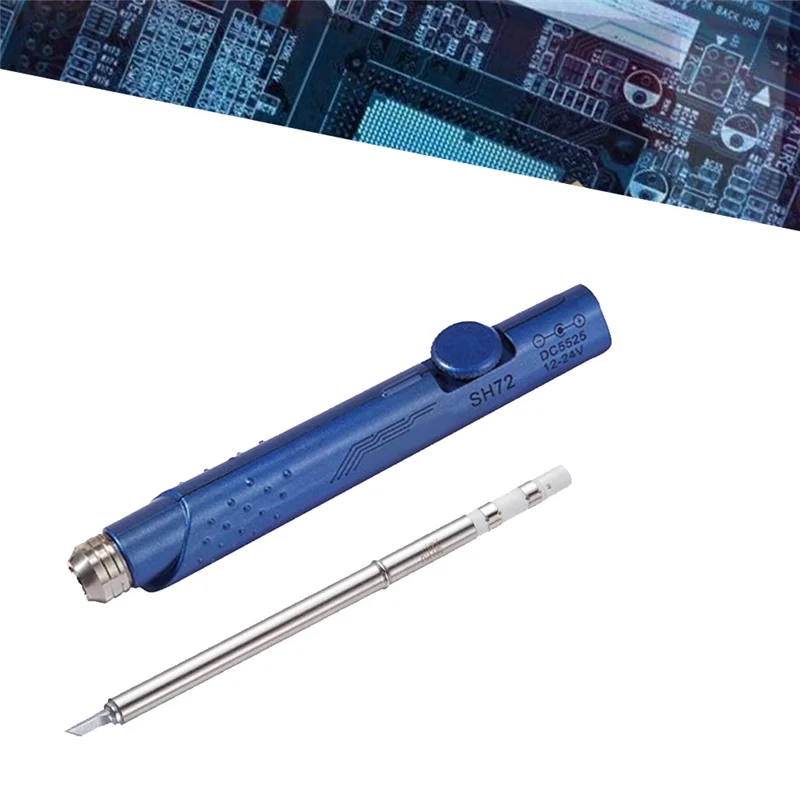 

AS94-SH72 Soldering Iron 65W 12-24V 220-400℃ Adjustable Temperature SH72 KU Welding Tool Not T12 A