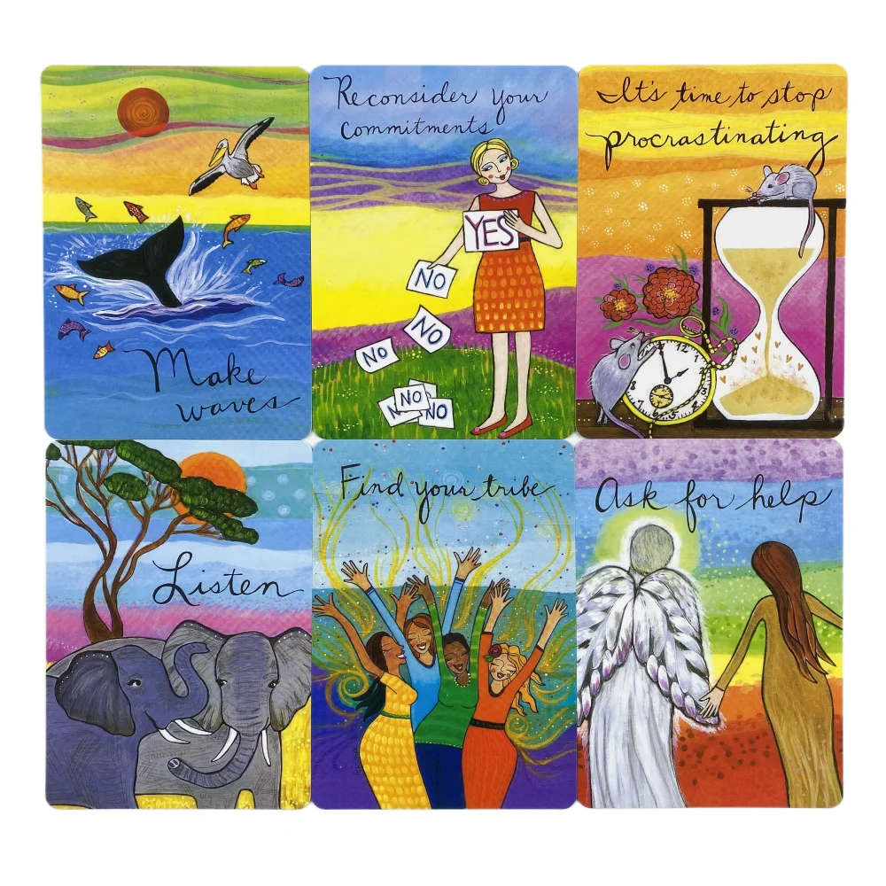 Crazy Sexy Love Notes Oracle cartes Deck visions anglaises Divination édition Deck Borad jeux Tarot pour fête cartes à jouer