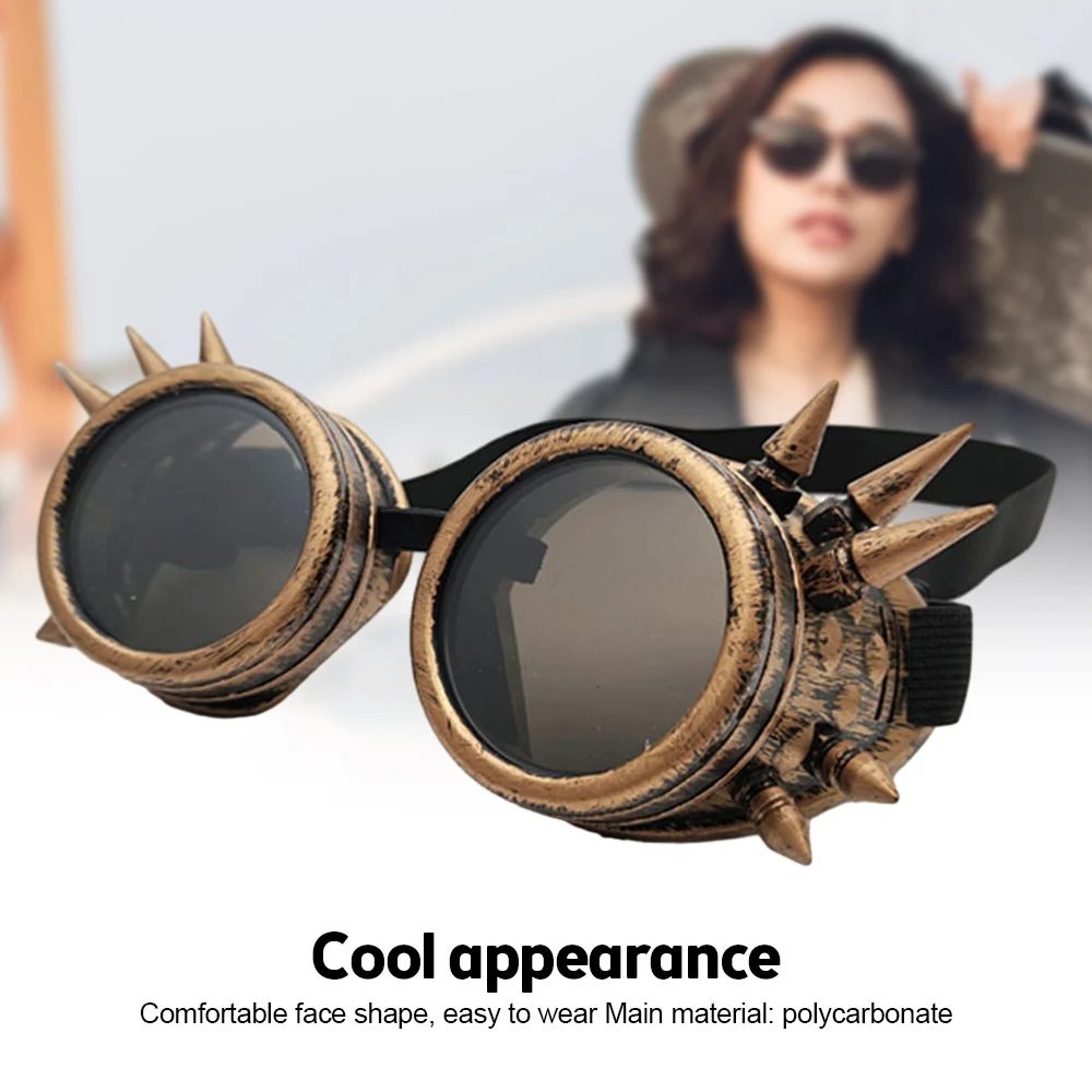 Fashion Welding Goggles Vintage Style Steampunk Sunglasses Welder Specific Glasses Soldering Protective Equipment